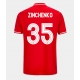 Maillot de foot Nottingham Forest Oleksandr Zinchenko #35 Domicile vêtements 2025-26 Manches Courtes